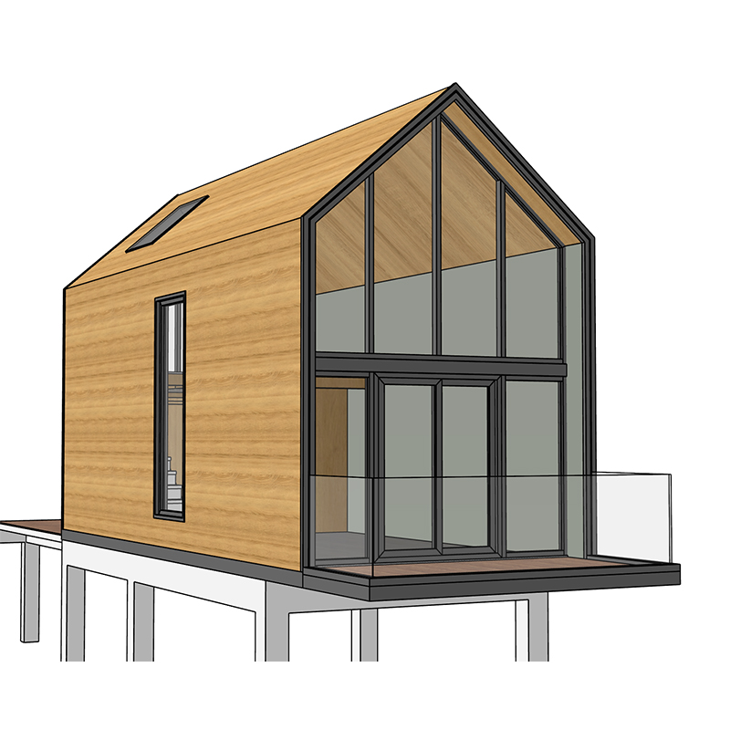 Double-Storey Wooden House Outdoor Camp Residence Internet Celebrity Container House Holiday Home Cabin Mobile Home Outdoor House